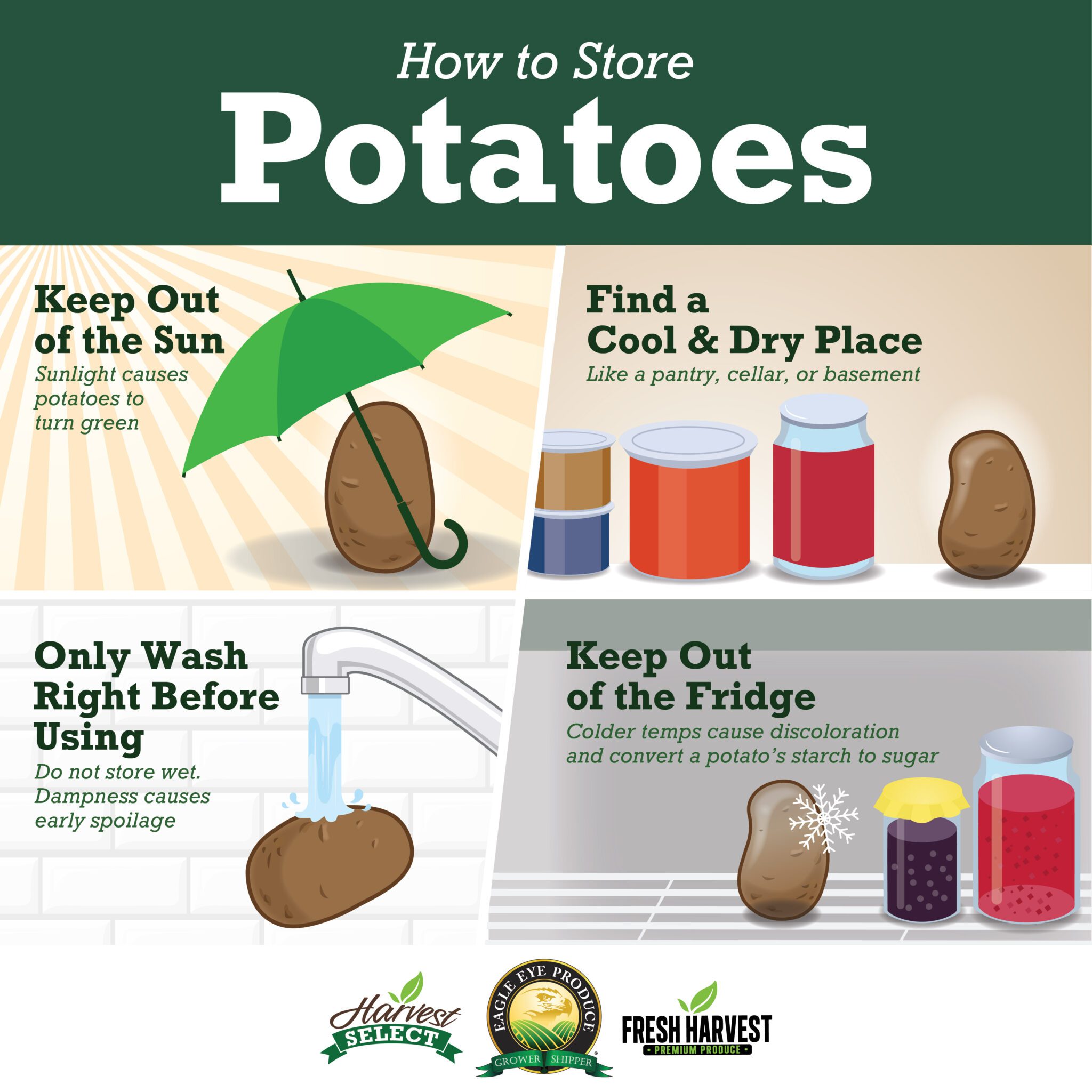 How To Store Potatoes Eagle Eye Produce