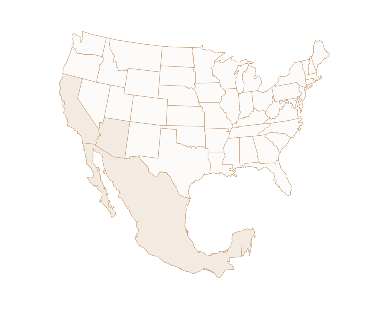 map of the United States