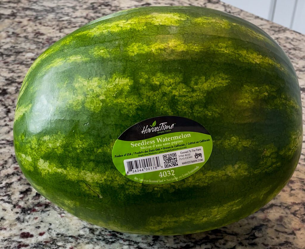 HarvesTime Watermelon on counter